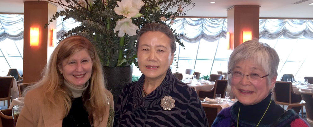 Mrs. Ban, Mira Nakashima and Miriam