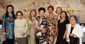 Yiling Li, Gloria Starr Kins, Miriam, Hailin, Liz, Joan Gudefin, Marcelia Hicks, Brigitte Roepke, Rumiko Allinder