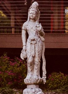state of Buddhist goddess kwan-yin